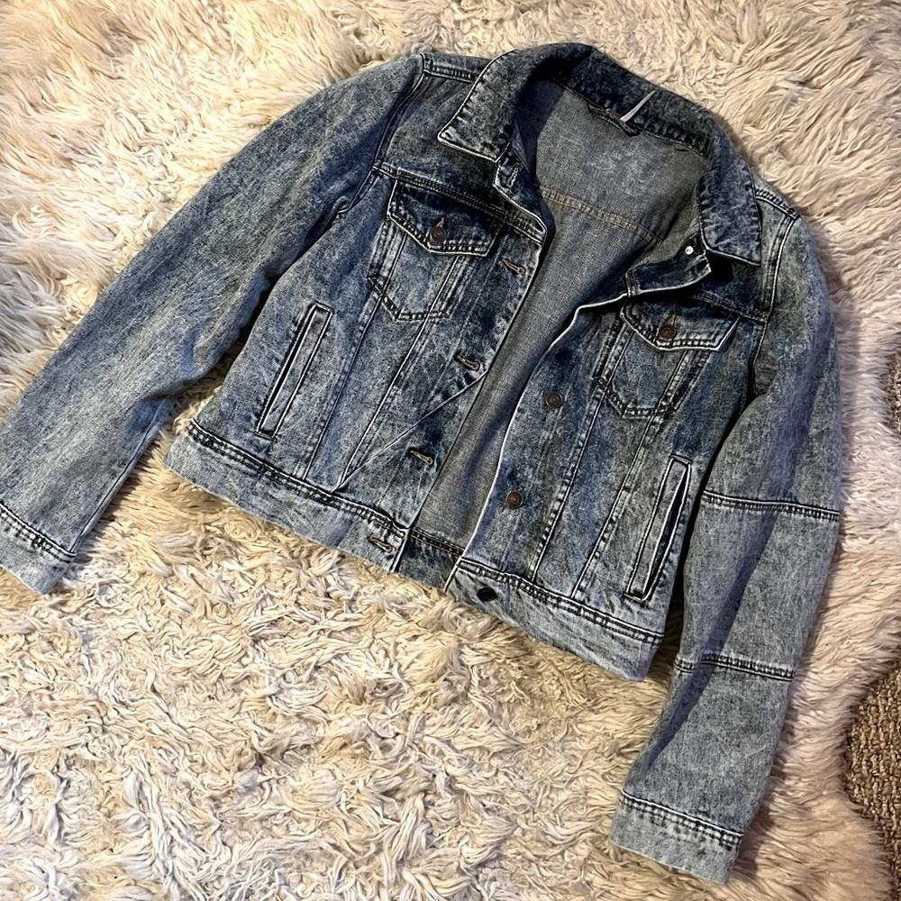 Free People Like New Denim Jacket